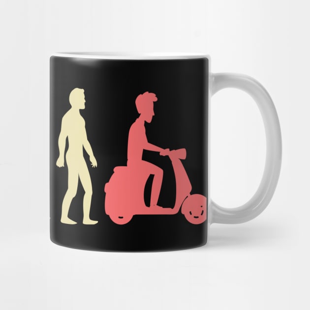 Evolution Moped Vintage by Gift Designs